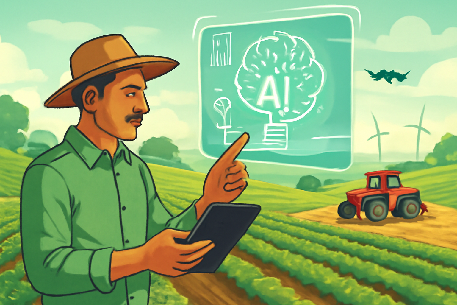 The Rise of AI in Agriculture: Smarter Farming for a Sustainable Future