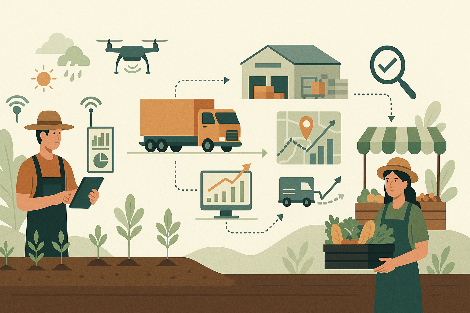 Impact of Agritech on Supply Chain Efficiency