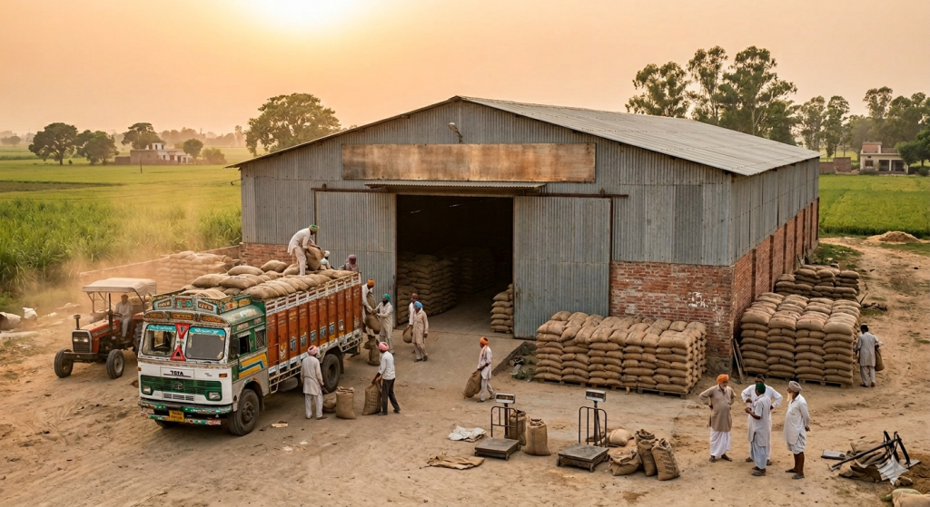 Post harvest warehouse
